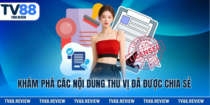 Khám phá các nội dung thu vị đã được chia sẻ